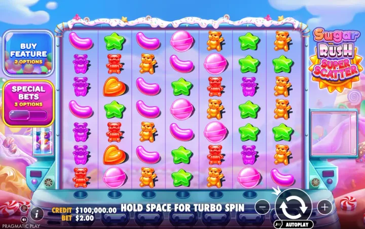 Sugar Rush Super Scatter screenshot 1