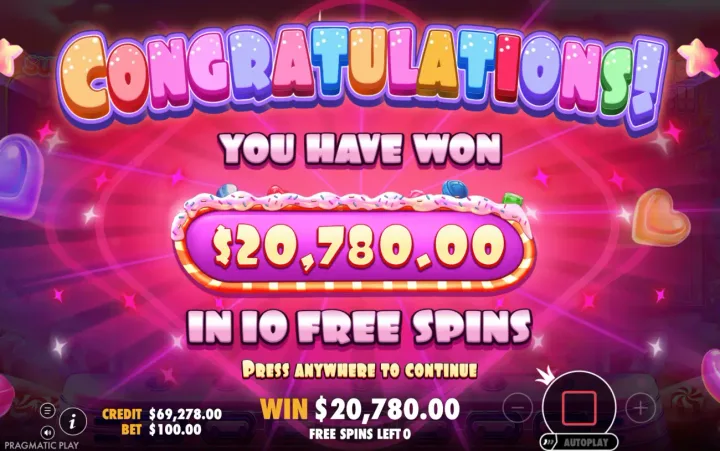 Sugar Rush Super Scatter screenshot 3