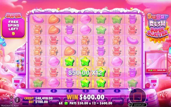 Sugar Rush Super Scatter screenshot 10