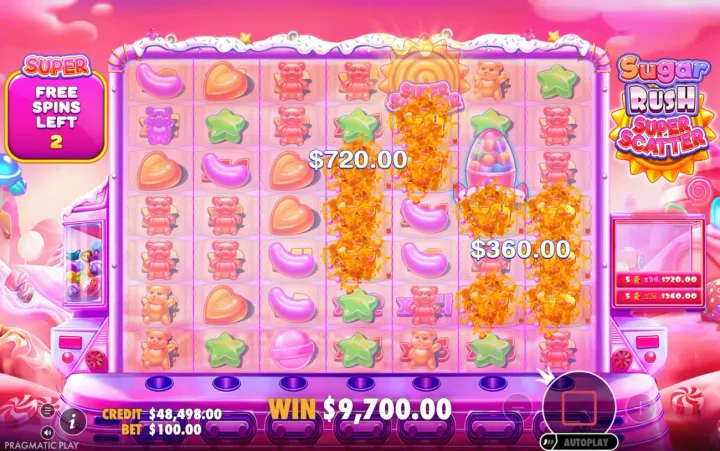 Sugar Rush Super Scatter screenshot 11